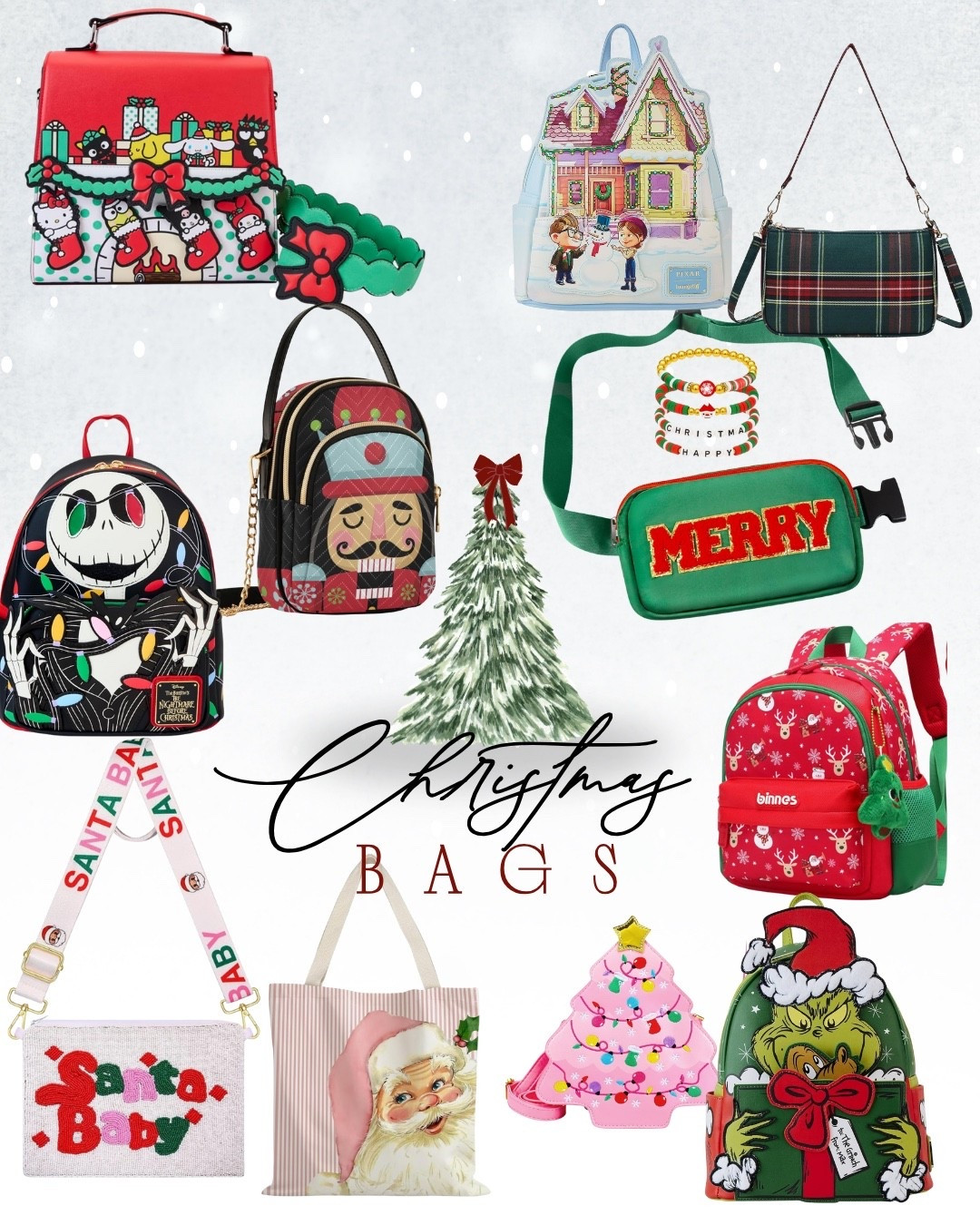 Christmas Holiday Bags Purses Crossbody Loungefly Disney

#LTKFindsUnder100 #LTKHoliday #LTKSeasonal