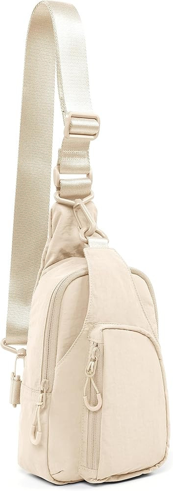 ODODOS Daily Sling Bag with Adjustable Straps Crossbody Chest Bag Lightweight Small Backpack for ... | Amazon (US)