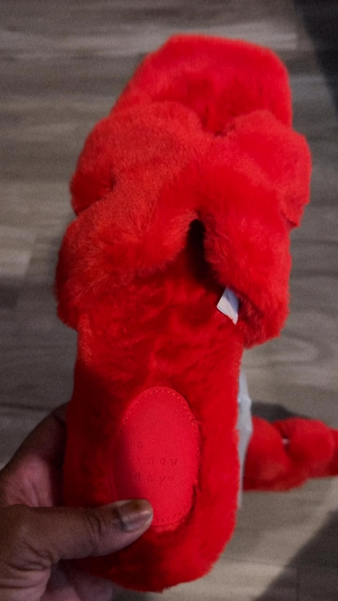 I wanted some red slippers for Christmas 🎅🏾 and these are so cute but I highly recommend sizing down!!! 😩 I wear a 10 and I need a 9. 

#LTKShoeCrush #LTKFindsUnder50 #LTKWatchNow