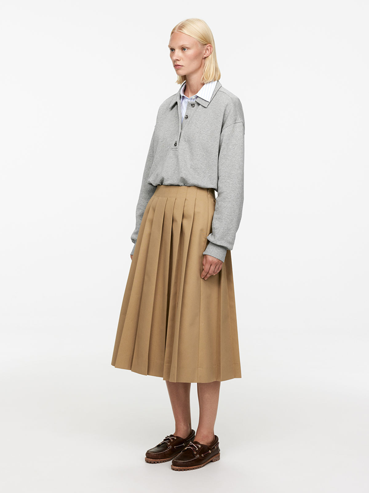 Midi Pleated Skirt | ARKET (EU)