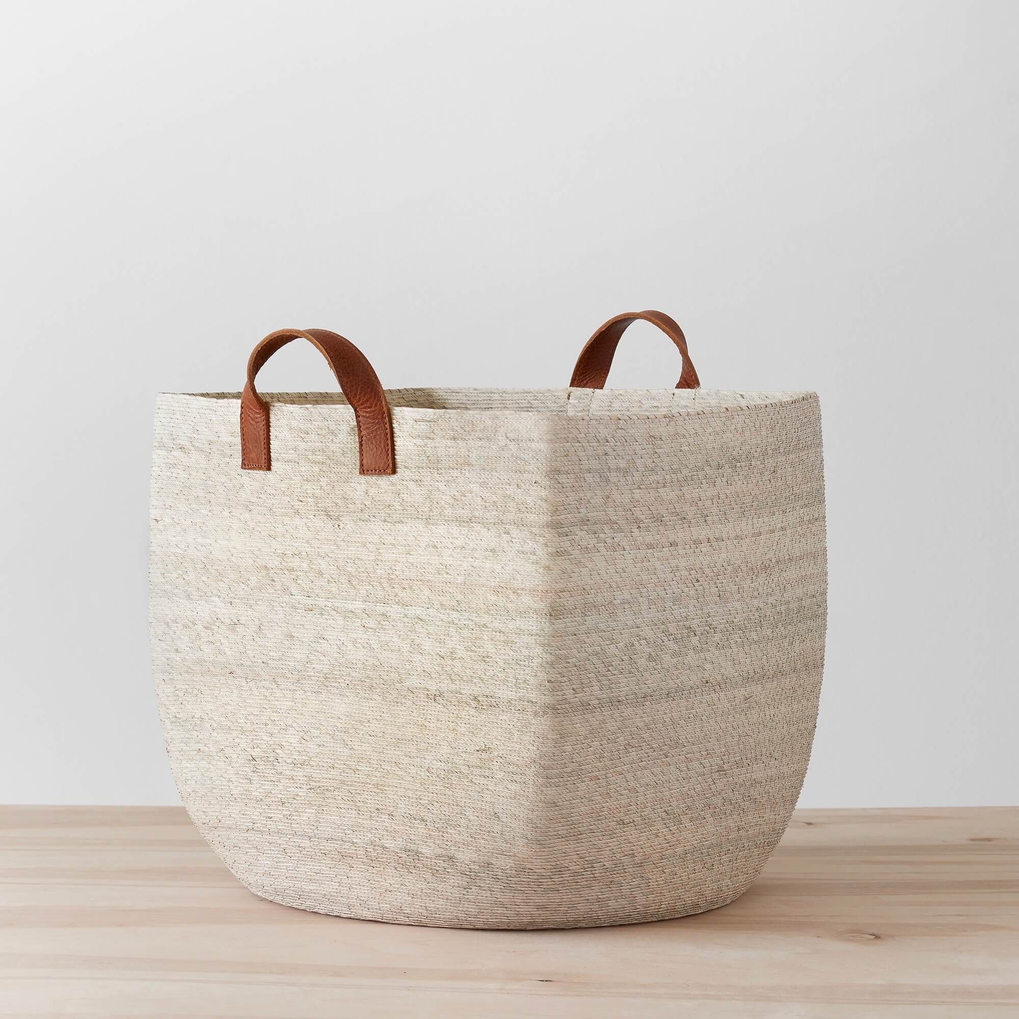 Woven Storage Baskets | Handcrafted with Palm Leaves   – The Citizenry | The Citizenry