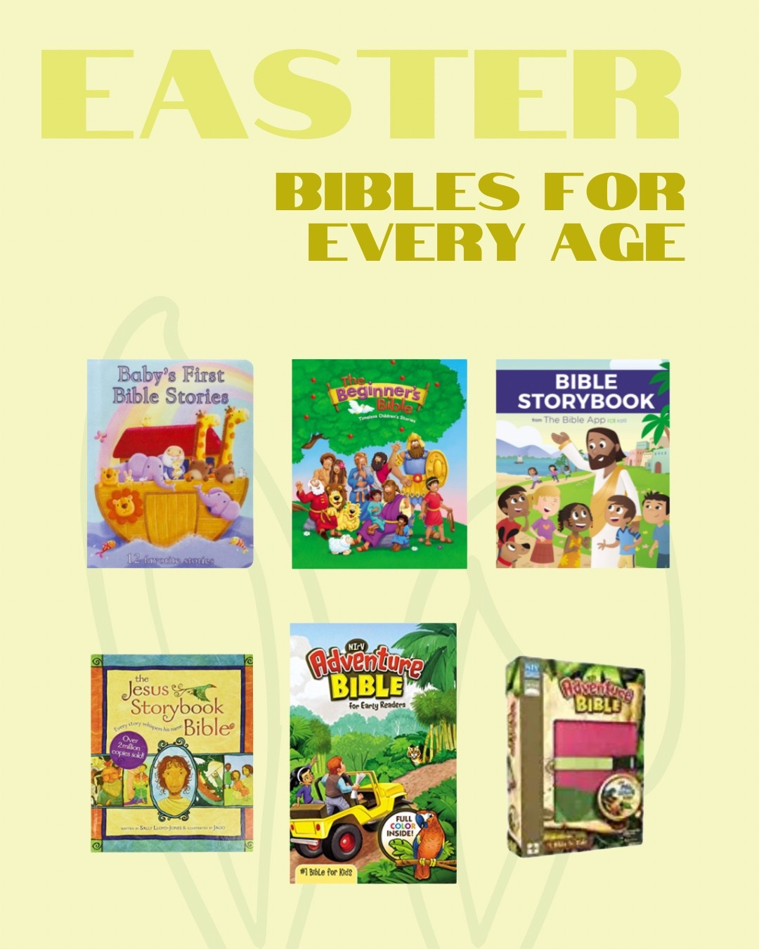 These are such wonderful Bibles! Something for each kids age group here- and on sale too!!

#LTKFamily #LTKKids #LTKSeasonal