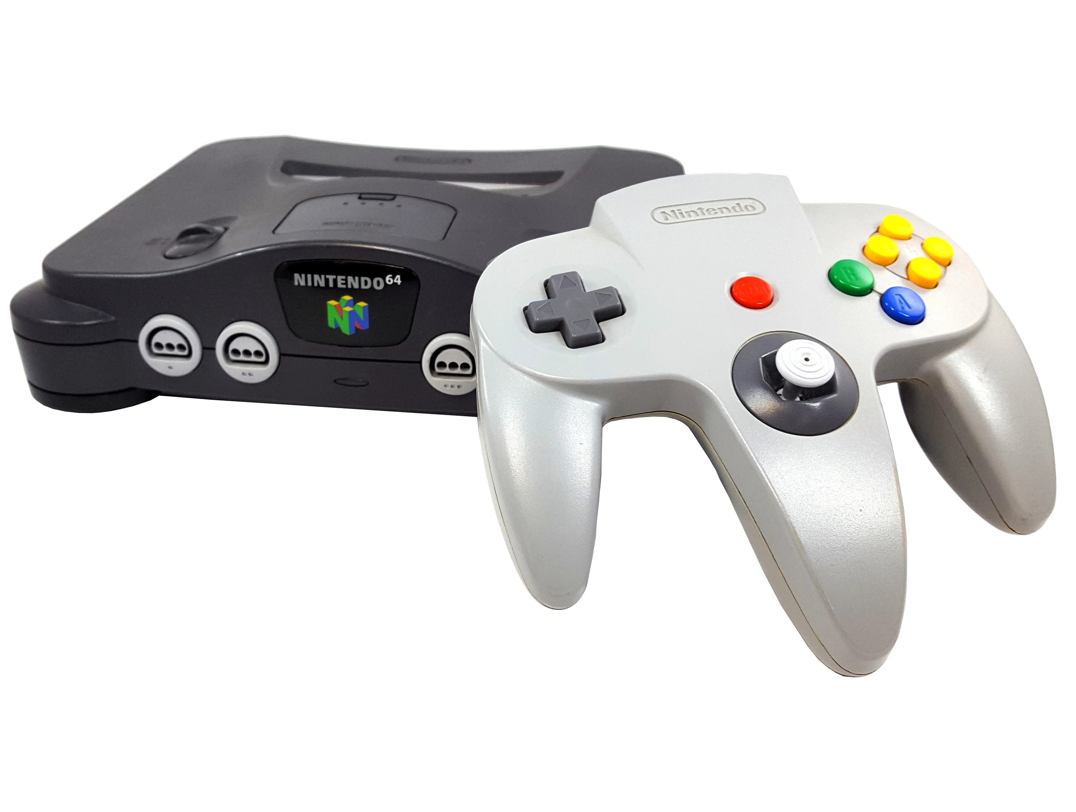 Nintendo 64 N64 Video Game Console Bundle with Matching Controller and Cables | Walmart (US)