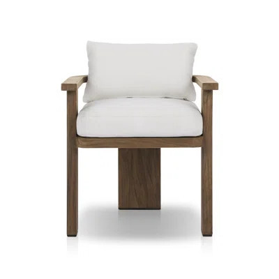 Tahana Outdoor Dining Armchair-Hayes Fog | Wayfair North America