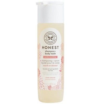 The Honest Company Gently Nourishing Shampoo &#38; Body Wash Sweet Almond - 10 fl oz | Target