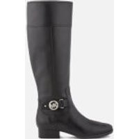MICHAEL MICHAEL KORS Women's Harland Leather Knee High Boots - Black | Coggles (Global)