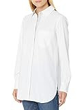 Lyssé Women's Schiffer Button Down, White, L | Amazon (US)