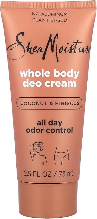 SHEA MOISTURE Coconut & Hibiscus Cream Deodorant, 2.5 FZ | Amazon (US)
