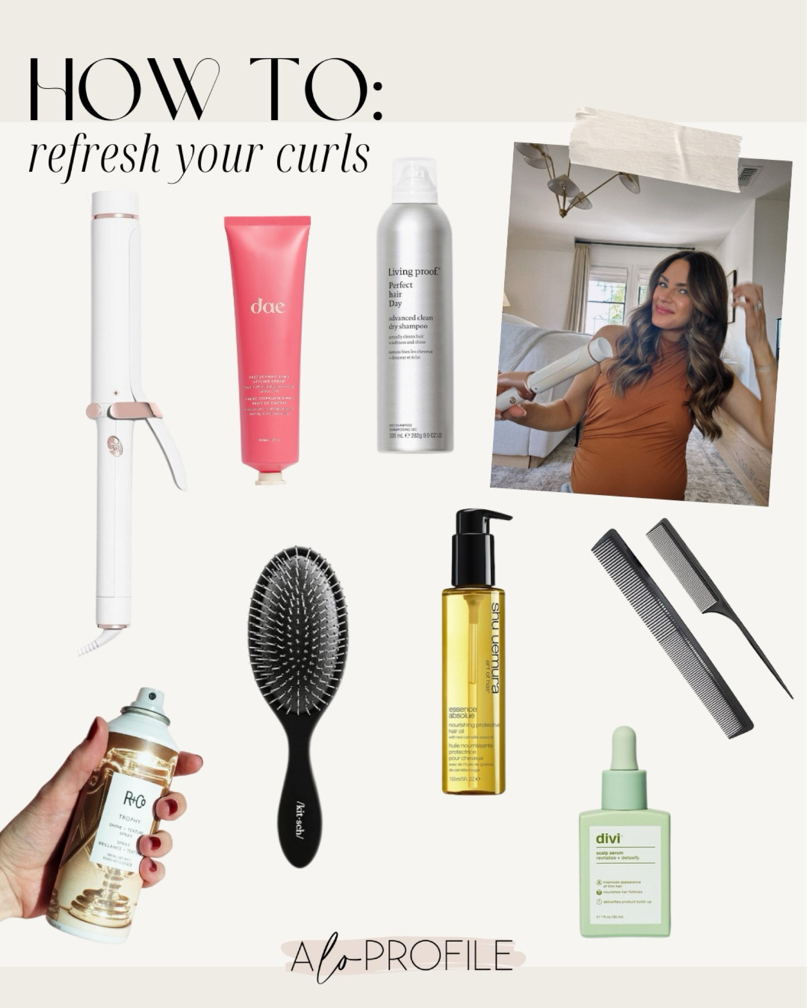 How to: refresh your curls ✨
There are all the products I used before (dry shampoo & oil) + after (finishing cream) too. You don't have to have an airwrap-any round brush & dryer will work on your bangs or front layers if you have them!

#LTKBeauty #LTKStyleTip #LTKMostLoved