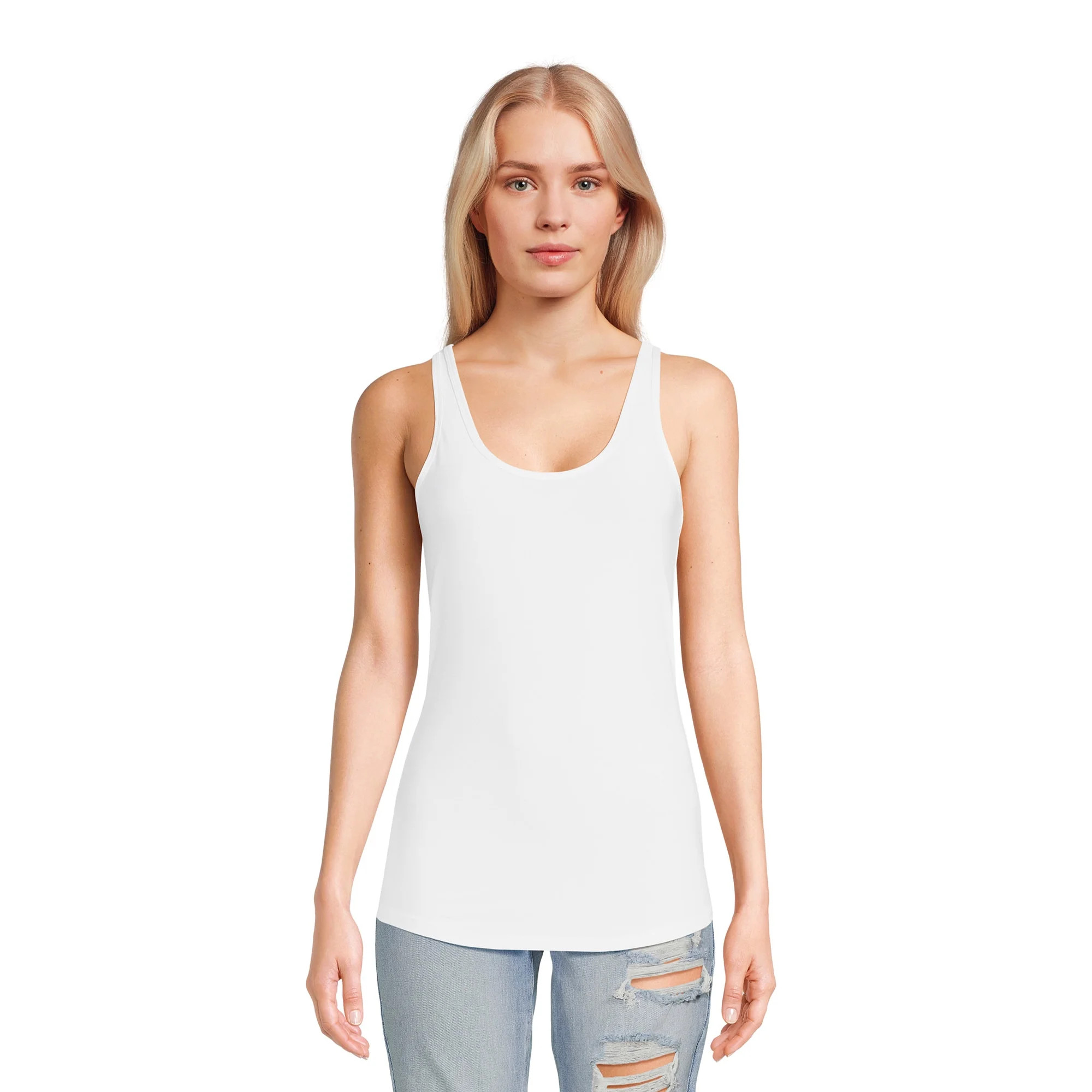 No Boundaries Juniors' Scoop Neck Tank Top | Walmart (US)