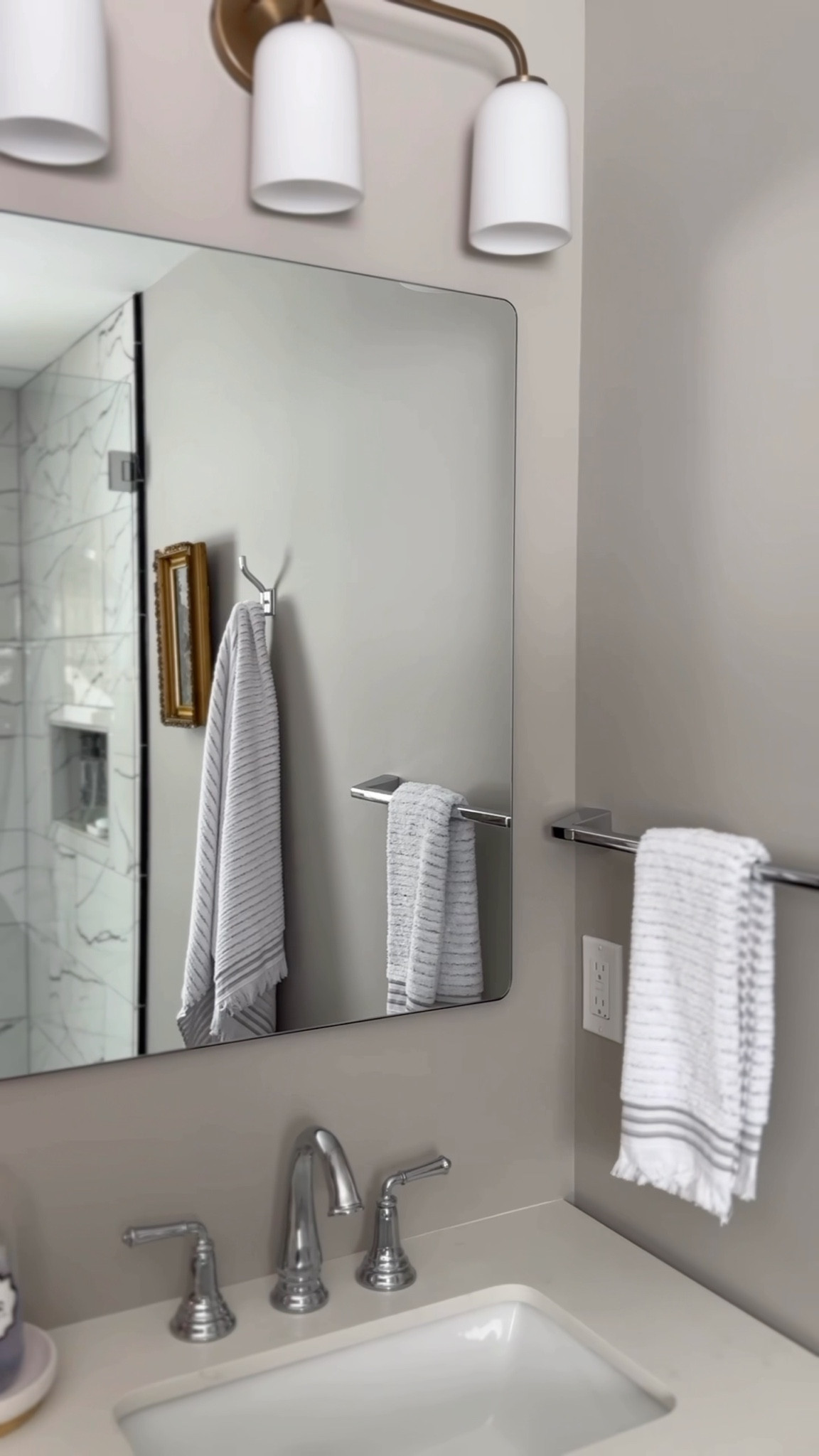 My favorite bathroom features and fixtures from our bathroom laundry combo remodel! 

#LTKHome #LTKFindsUnder50 #LTKFindsUnder100