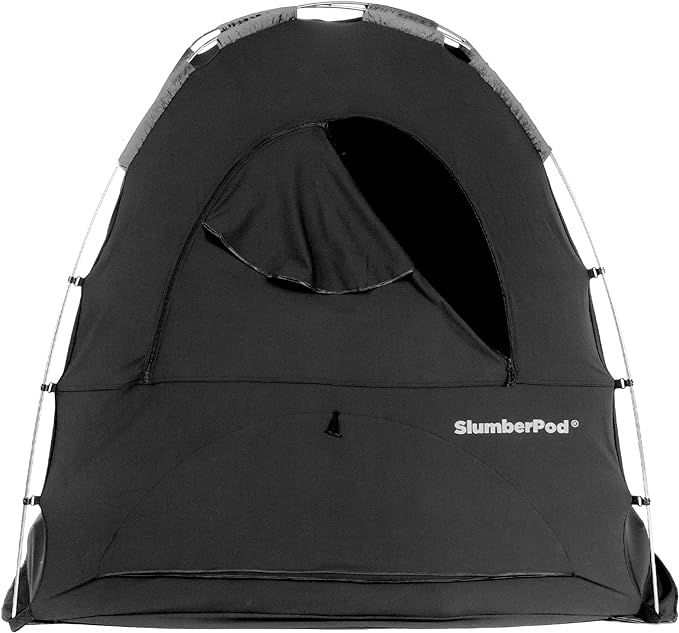 Amazon.com: SlumberPod Portable Privacy Pod Blackout Canopy Crib Cover, Sleeping Space for Age 4 ... | Amazon (US)