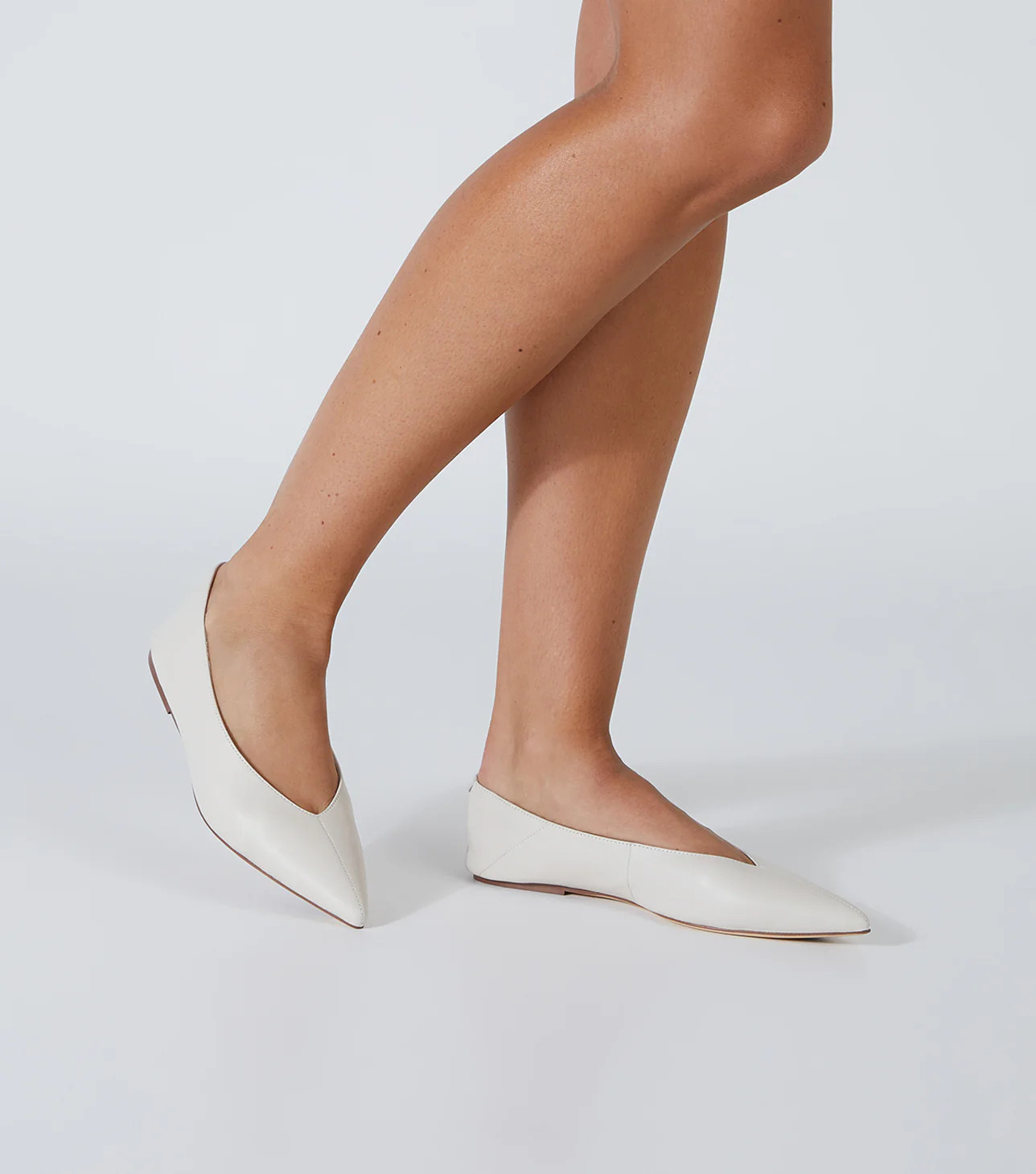Joop Dove Nappa Flats | Tony Bianco US