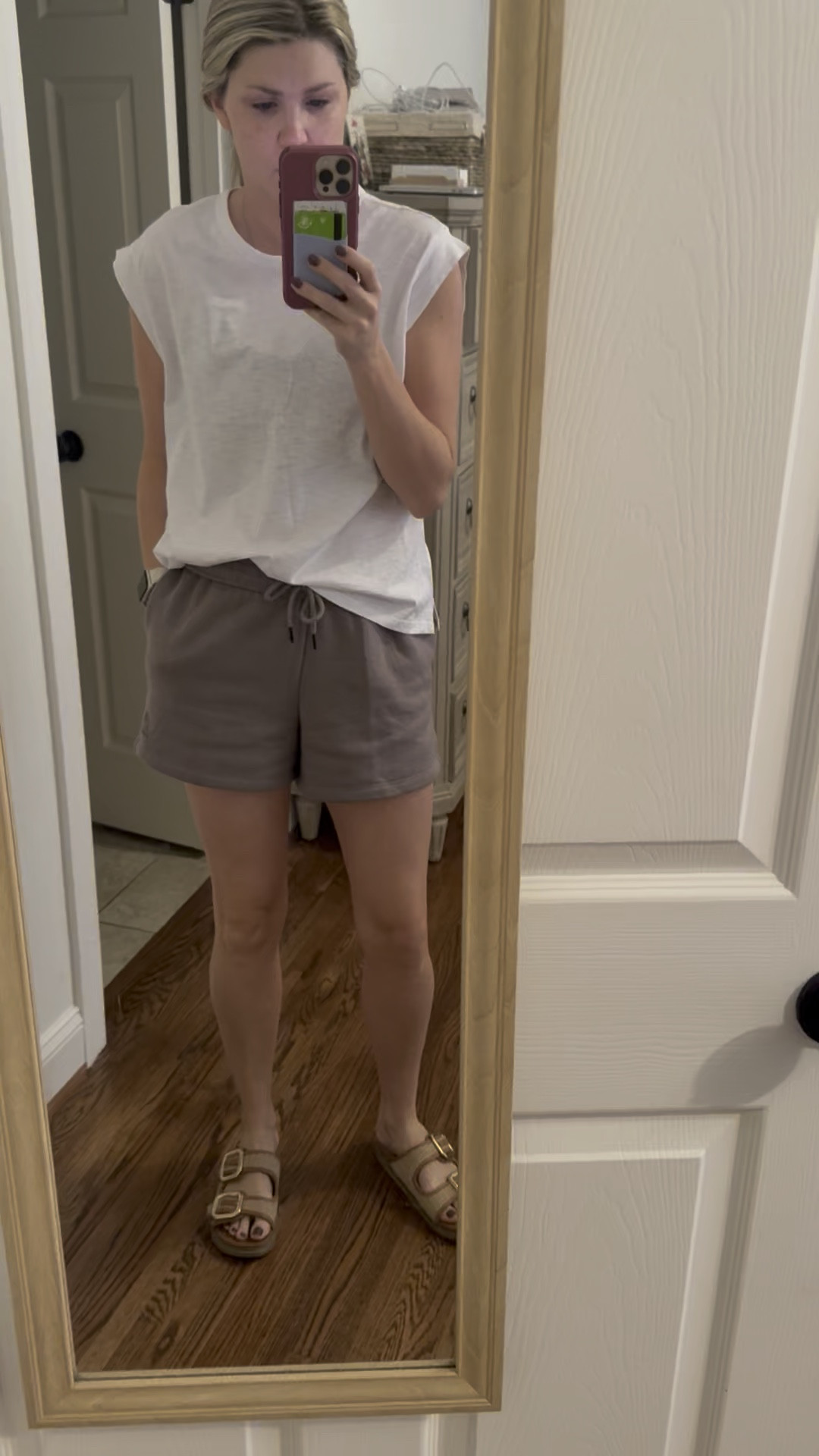 T shirt has a few colors that still have sizes in stock!! But mainly focused on the shorts here!! So obsessed with them! Such a good color and comfy level is perfect! I got the mediums! :) only $20! 

#LTKStyleTip #LTKFindsUnder50 #LTKSeasonal