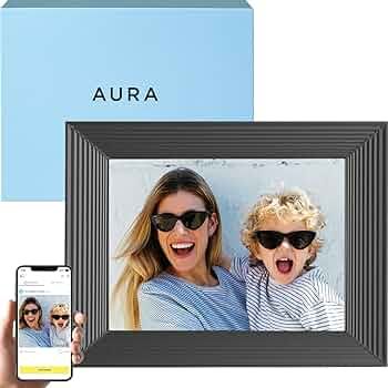 Aura Mason WiFi Digital Picture Frame | The Best Digital Frame for Gifting | Send Photos from You... | Amazon (US)