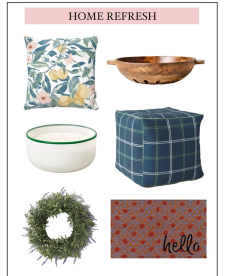 Home refresh for summer 💖

Home. Decor. Outdoor. Door mat. Candle. Bowl. Wreath. Target. 



#LTKfindsunder100 #LTKfindsunder50 #LTKhome