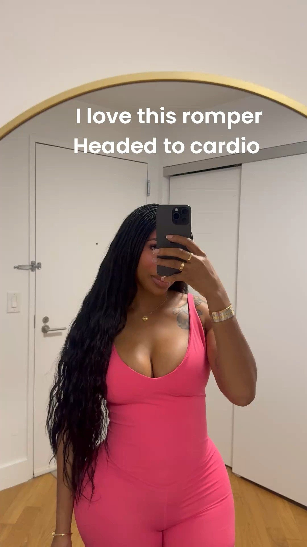 I’m loving this hot pink jumpsuit. The quality is AMAZING 💗 I’m wearing a medium besties 

#LTKActive #LTKdayinmylife #LTKTravel