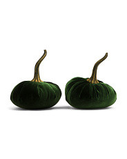 2pk Velvet Pumpkin Decorations | Decor | Marshalls | Marshalls