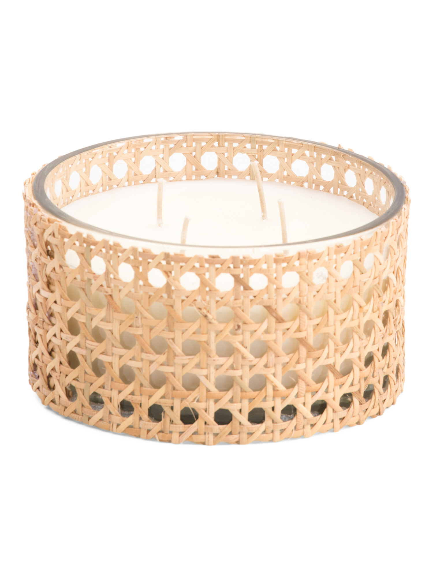 23oz Autumn Harvest Wicker Candle | TJ Maxx