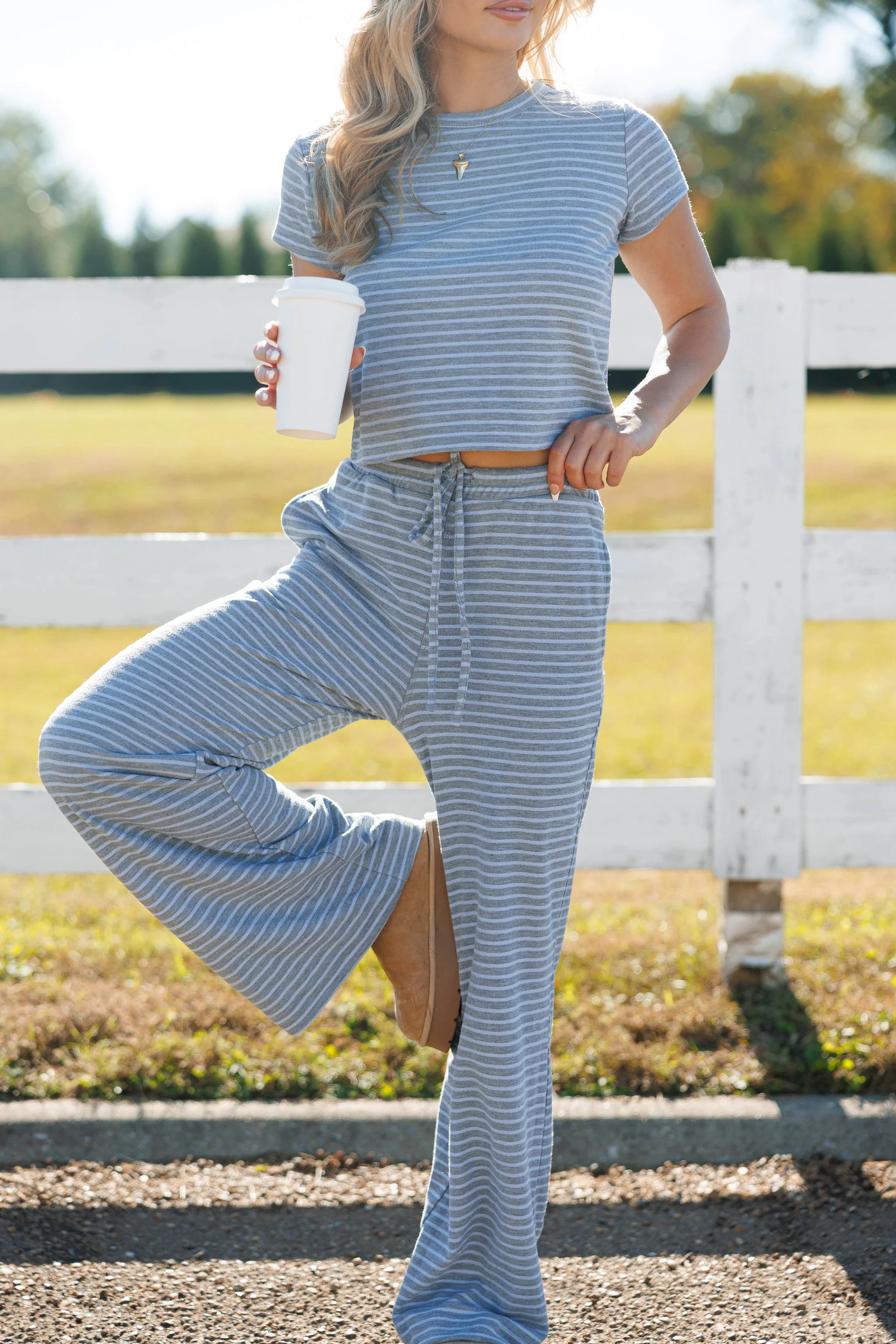 Couch Nap Striped Pants | Lane 201 Boutique