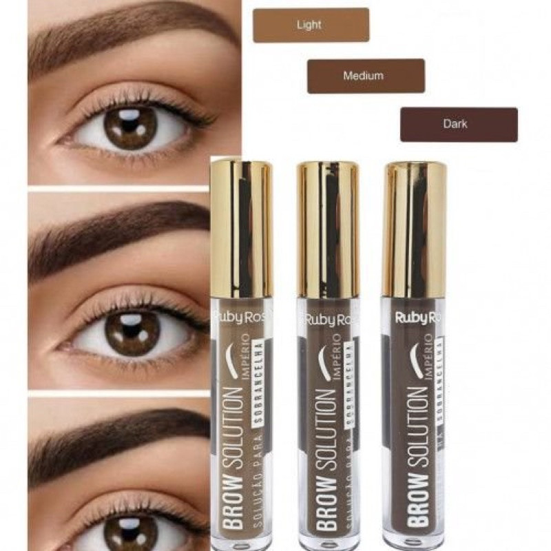 Brown Solution - Solução Para Sobrancelha Ruby Rose - | Shopee Brasil | Shopee (BR)