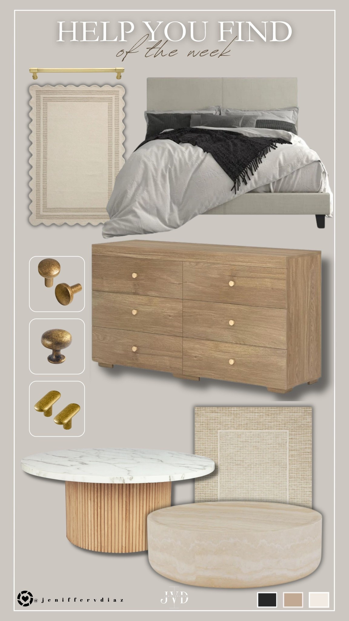 HELP YOU FIND finds of the week

Dresser
Coffee table
Knobs
Pulls
Bedroom set
Rugs


#LTKStyleTip #LTKHome #LTKSeasonal