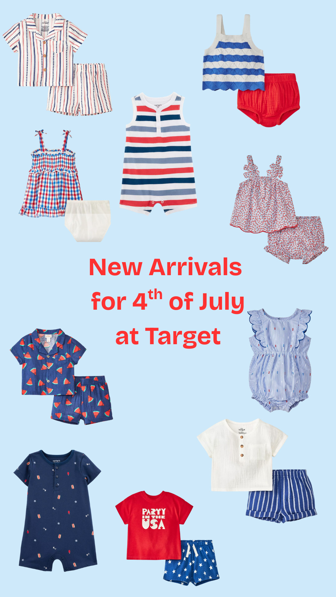 There are some cute new arrivals at Target for the Fourth of July this year! Here are some of my favorites!  

 #LTKBaby #LTKKids #LTKFamily