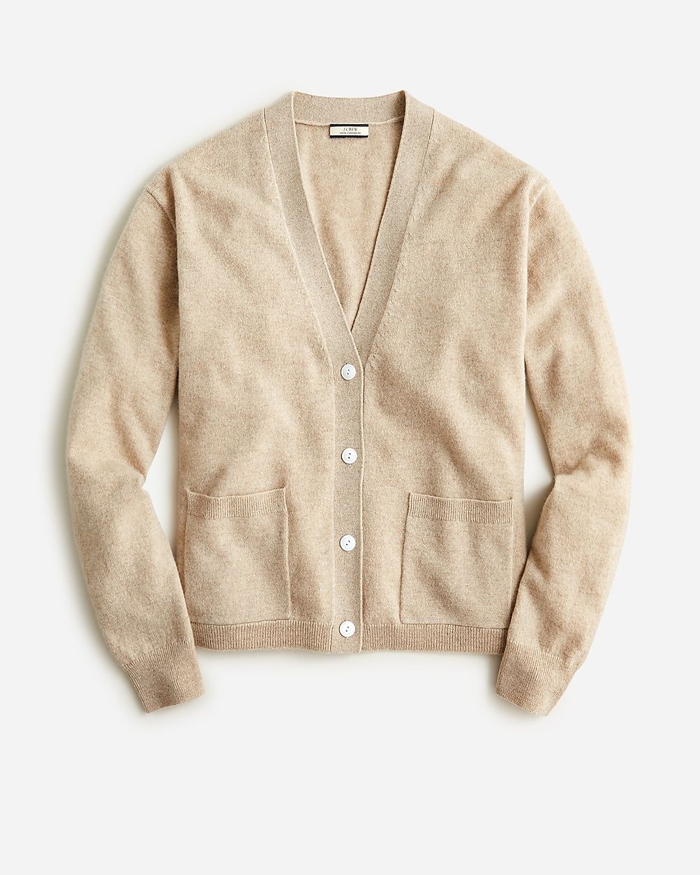 Cashmere patch-pocket cardigan sweater | J.Crew US