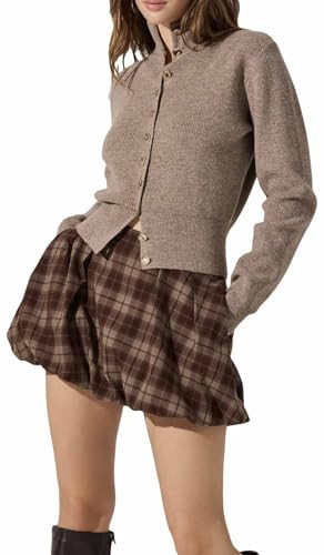 ASTR The Label Women's Tawni Cardigan, Taupe, S | Amazon (US)