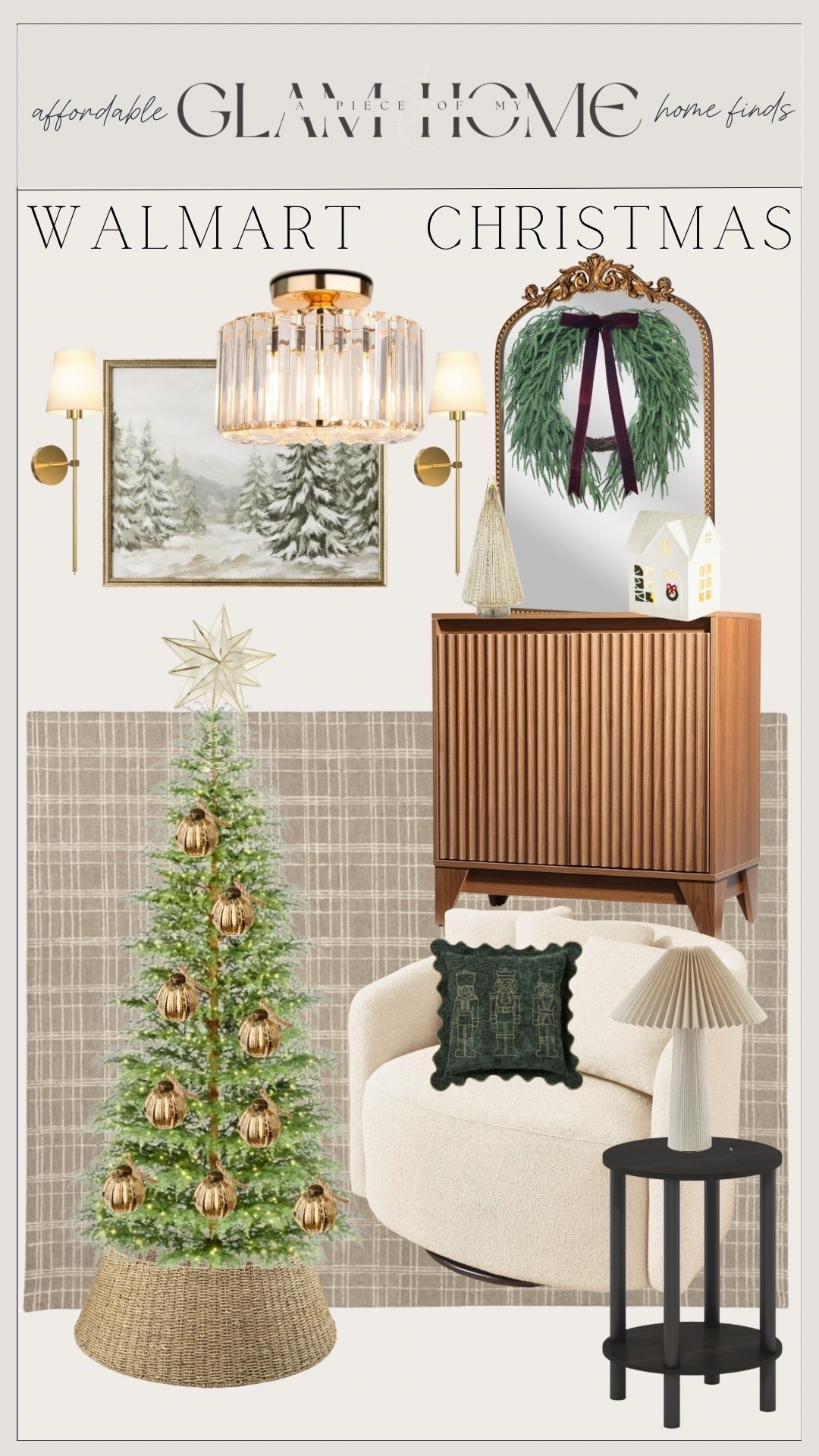 Walmart Christmas home finds that’s im loving! 


Styled living room, cabinet, trending home picks, affordable home, tree, ornament, wall art, winter, Christmas, mirror, wreath, accent chair, lamp 

Follow my LTK @apieceofmyglamhome on the @shop.LTK app to view this post and get my exclusive app-only content!

#liketkit #LTKHome #LTKSeasonal #LTKHoliday
@shop.ltk
https://liketk.it/5uBkE
