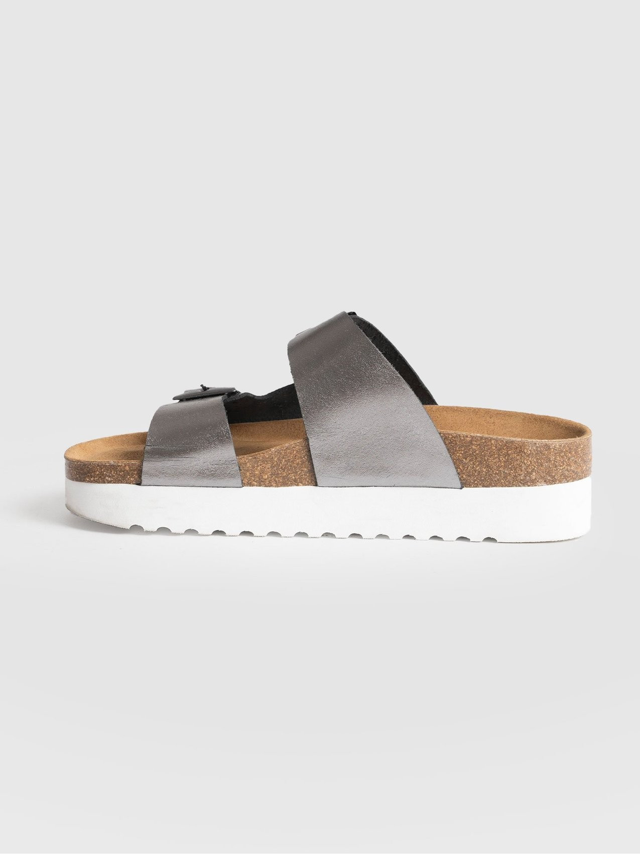 Sutton Slide - Gunmetal | Saint + Sofia (Global)