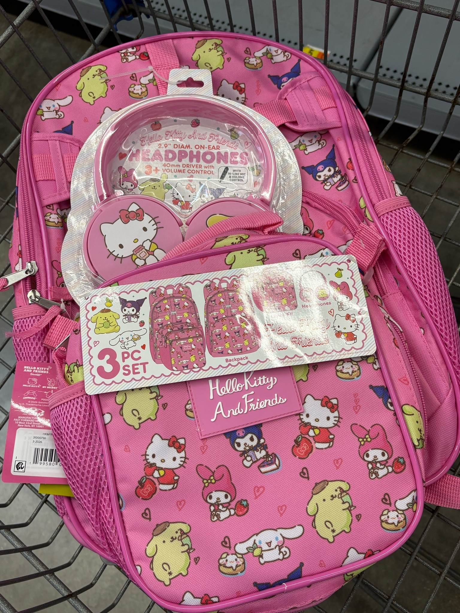 Sanrio Hello Kitty and Friends Girls Backpack Set with Lunch Bag and Headphones, 3 Piece

🎀 Back-to-school shopping just got SO much cuter! 🎒💕

Sanrio fans, look what I found at Walmart! This Hello Kitty and Friends Girls Backpack Set with Lunch Bag and Headphones is the ultimate back-to-school essential for kids who love cute school supplies and fun accessories.

This adorable 3-piece backpack set includes a matching backpack, lunch bag, and headphones—everything your student needs to head back to school in style. Featuring favorite Sanrio characters like Hello Kitty, My Melody, Cinnamoroll, and Kuromi, this pink backpack set is perfect for elementary school, middle school, or any Sanrio-loving kid.

At just $25, this is such a great affordable Walmart back-to-school find for moms looking for practical school essentials that kids will actually be excited to use.

🎒 Cute ✔️
🎧 Complete set ✔️
💕 Sanrio-approved ✔️
💰 Budget-friendly ✔️

💬 Which Sanrio character would your child pick—Hello Kitty, My Melody, Cinnamoroll, or Kuromi?

#BackToSchool #WalmartFinds #Sanrio #HelloKitty #HelloKittyAndFriends #MyMelody #Cinnamoroll #Kuromi #SanrioFans #KidsBackpack #BackpackSet #SchoolSupplies #GirlsBackpack #ElementarySchool #MiddleSchool #MomFinds #LTKFinds

#LTKSeasonal #LTKKids