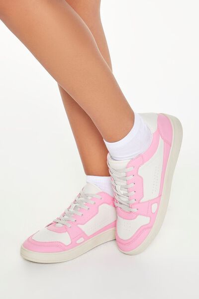 Colorblock Lace-Up Sneakers | Forever 21