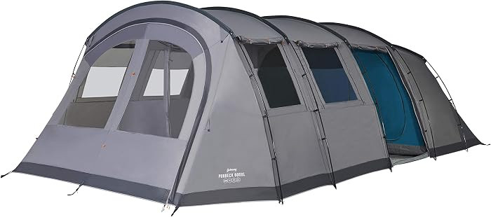 Vango Purbeck 600XL Family Tent [Amazon Exclusive], Large 6 Man Tent with 3 Rooms, Enclosed Porch... | Amazon (UK)