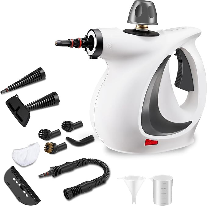 Spurgehom Handheld Steam Cleaner, Portable Steamer with Large Capacity,11-Piece Accessory Set for... | Amazon (US)