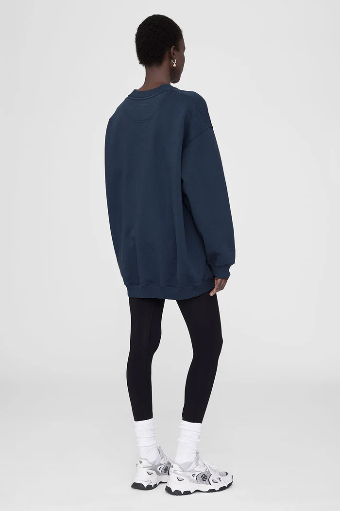 Tyler Sweatshirt - Washed Black | Anine Bing