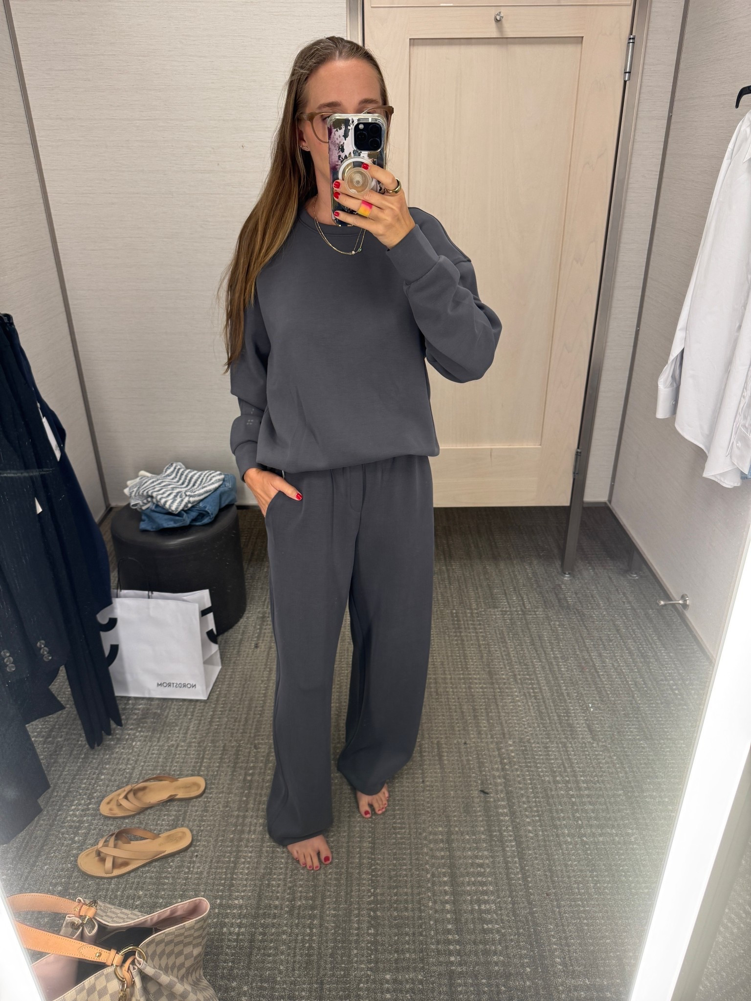 Zella ultra soft scuba sweatpants & sweatshirt is a great look for less cozy set for fall.



#LTKSaleAlert #LTKOver40