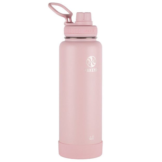 Takeya 40oz Actives Insulated Stainless Steel Water Bottle with Spout Lid | Target