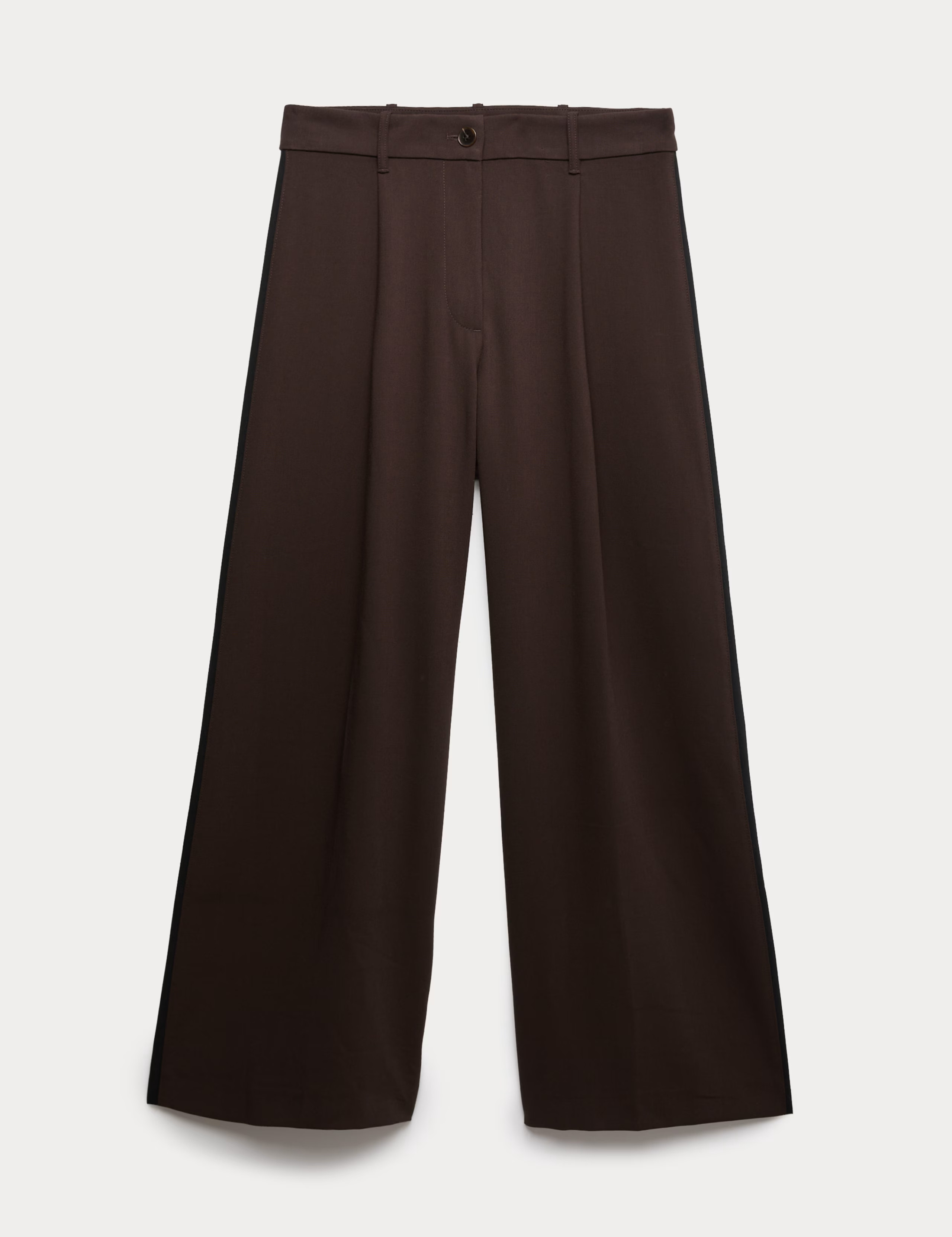 Side Stripe Wide Leg Trousers | Marks & Spencer (UK)