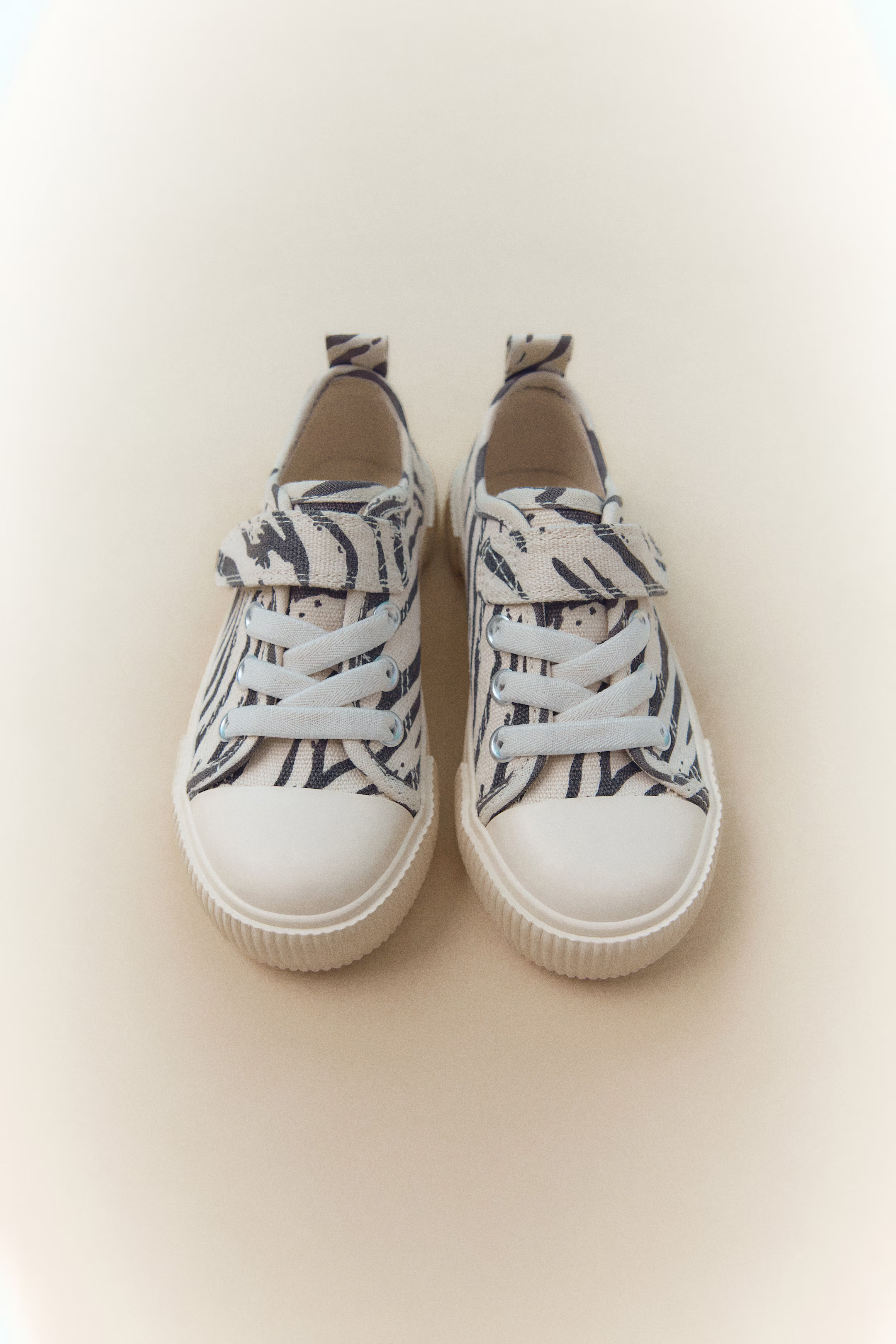 Cotton Canvas Sneakers | H&M (US + CA)