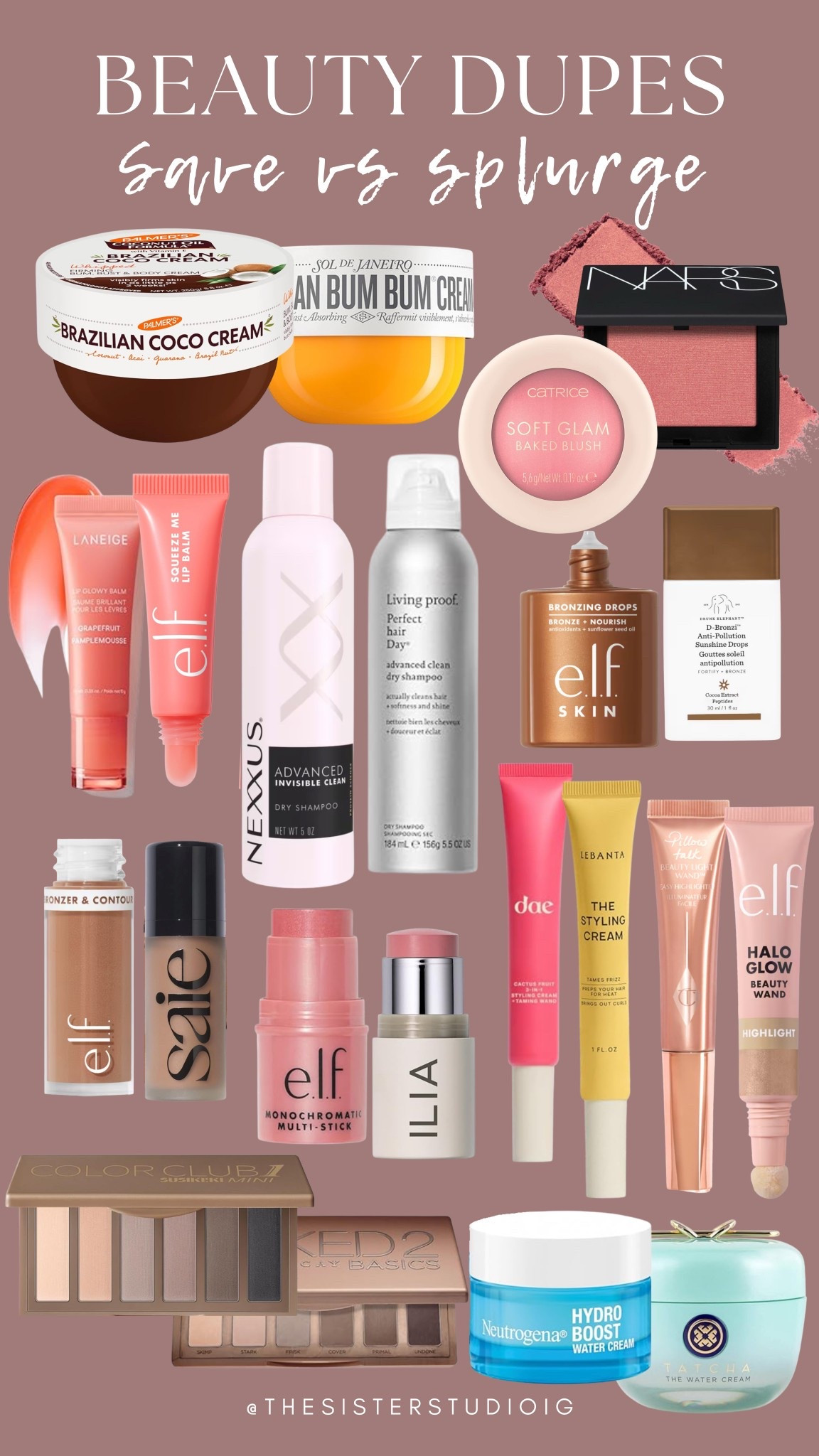 I love a good save or splurge, and these beauty dupes are sooo good and a fraction of the price! 🤩🙌🏼

#LTKTravel #LTKBeauty #LTKSaleAlert