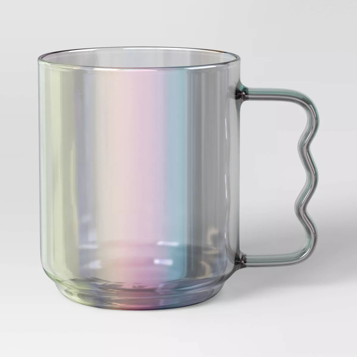 15.22oz Glass Mug Iridescent - Room Essentials™ | Target