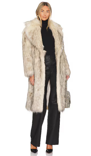 Katie Faux Fur Coat | Revolve Clothing (Global)