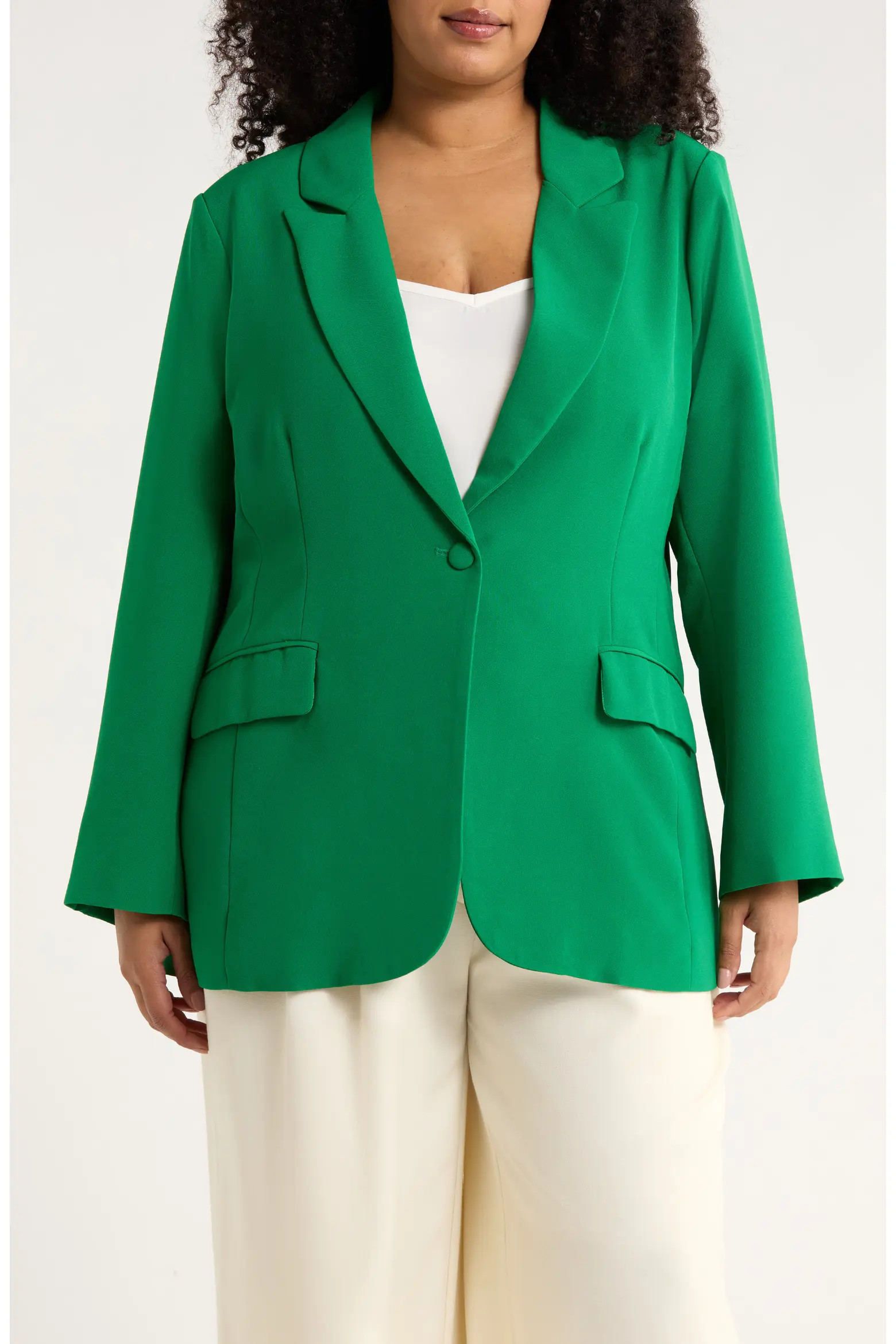 SUGARLIPS Chelsea One-Button Blazer (Women) | Nordstrom | Nordstrom