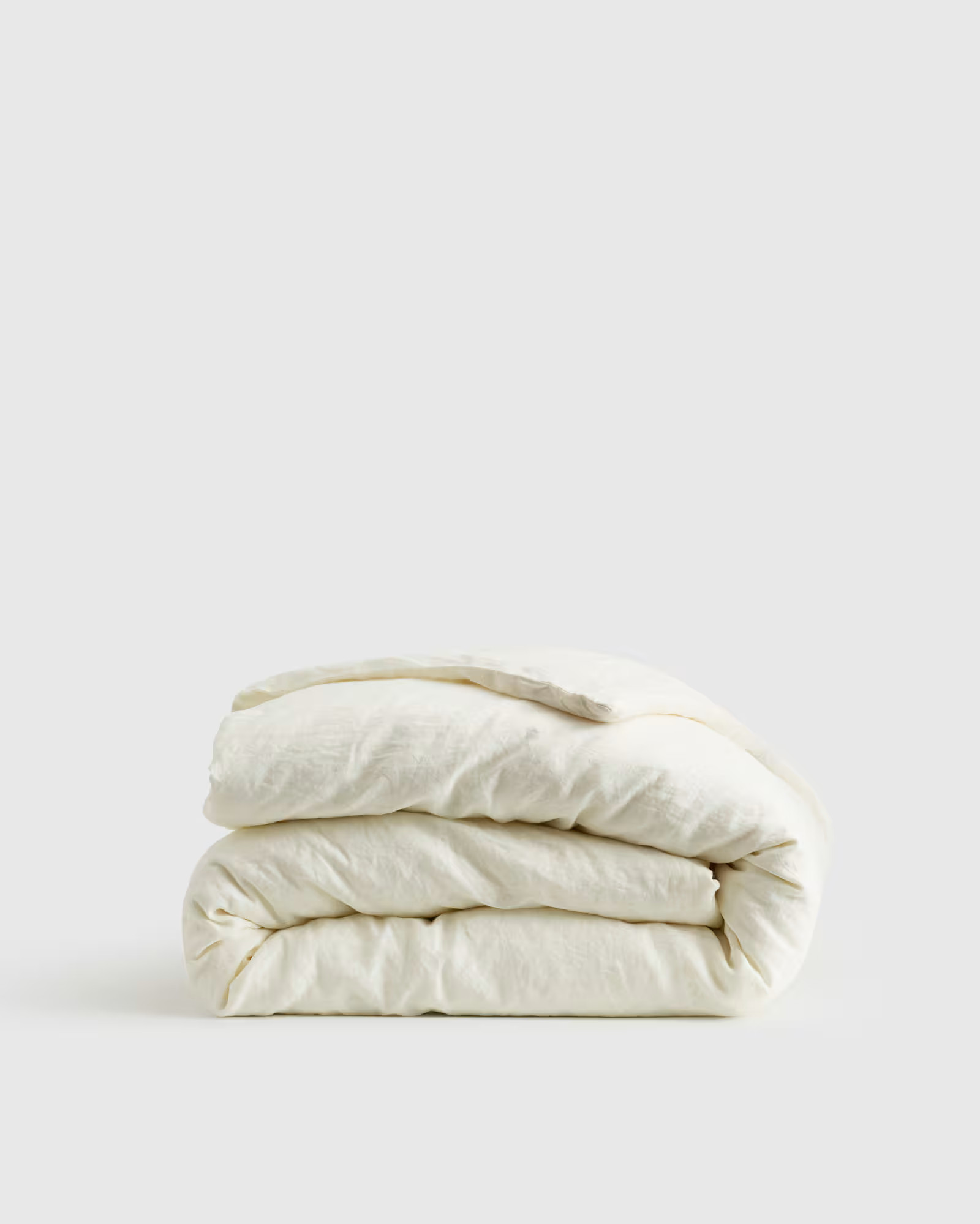 European Linen Duvet Cover in Ivory | Quince