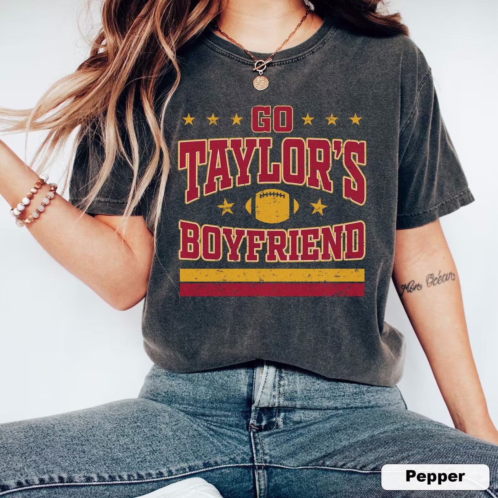 Go Taylors Boyfriend Shirt, Comfort Colors Swift Kelce Shirt, Vintage Swift Shirt, Swiftie Footba... | Etsy (US)