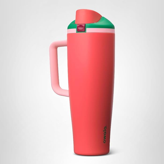Owala FreeSip Tumbler Insulated Stainless Steel Water Bottle with Built-in Straw and Side Handle,... | Amazon (US)