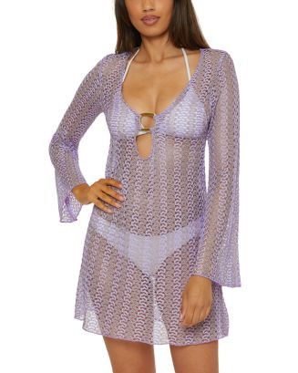 BECCA® by Rebecca Virtue Lace Tunic Swim Cover-Up  | Bloomingdale's Women | Bloomingdale's (US)