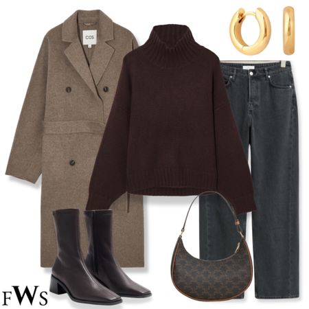 Styling a high neck jumper for autumn 🍂🤎 

Chocolate style brown style brown outfit cinnamon girl style brown boots chocolate boots brown jacket neutral outfit dark denim black jeans Celine COS other stories gold accessories casual minimal effortless chic elegant classic style turtle neck sweater fall sweater european style knit jumper easy look simple style high fashion luxury 

#LTKSeasonal #LTKmidsize #LTKstyletip