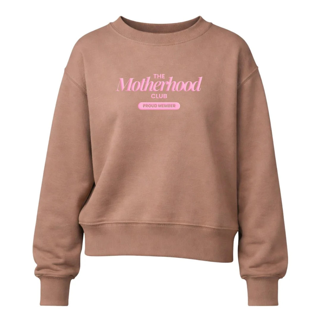 PUFF 'Proud Member: Motherhood Club' Signature Sweatshirt | United Monograms